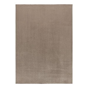 Hnedý koberec z mikrovlákna 120x170 cm Coraline Liso – Universal