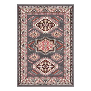 Sivý koberec Nouristan Saricha Belutsch, 80 x 150 cm