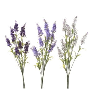 Umelé kvety v súprave 3 ks Lavender – Casa Selección