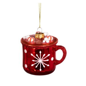 Sklenená vianočná ozdoba Hot Chocolate – Sass & Belle