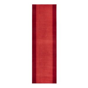 Červený behúň Hanse Home Basic, 80 x 200 cm