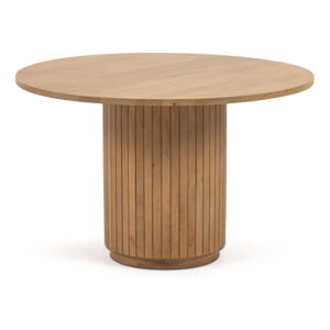 Okrúhly jedálenský stôl z mangového dreva v prírodnej farbe ø 120 cm Licia – Kave Home