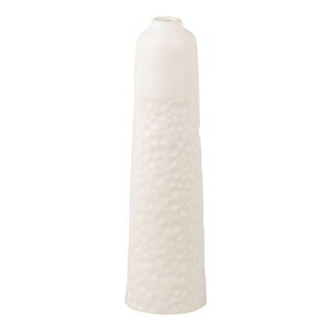 Biela keramická váza PT LIVING Carve, výška 27,5 cm