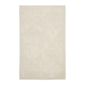 Krémovobiely ručne tkaný jutový koberec 160x230 cm Sicali – Kave Home