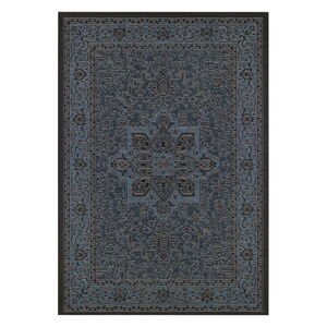 Čierno-sivý vonkajší koberec NORTHRUGS Anjara, 200 x 290 cm