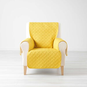 Žltý ochranný poťah na kreslo 165 cm Lounge – douceur d'intérieur