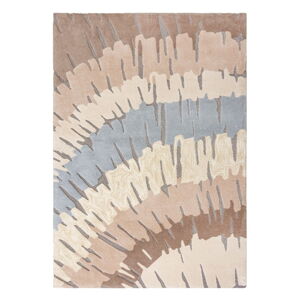 Hnedo-béžový koberec Flair Rugs Woodgrain, 160 x 230 cm
