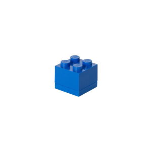 Modrý úložný box LEGO® Mini Box Blue