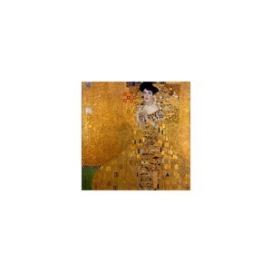 Reprodukcia obrazu Gustav Klimt - Adele Bloch Bauer I, 40 x 40 cm