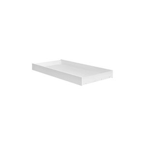 Biela zásuvka pod detskú posteľ Pinio Basics, 200 × 90 cm