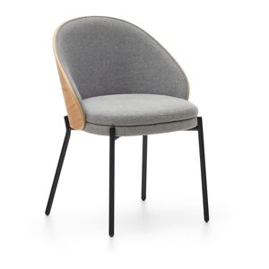 Sivé/v prírodnej farbe jedálenské stoličky v súprave 2 ks Eamy – Kave Home
