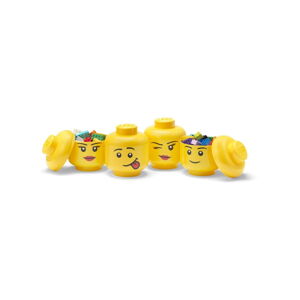 Plastové detské úložné boxy v súprave 4 ks Multi-Pack - LEGO®