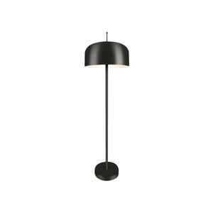 Čierna stojacia lampa Leitmotiv Capa, výška 150 cm
