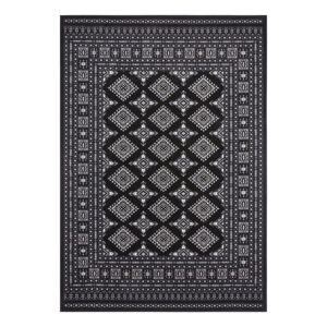 Čierny koberec Nouristan Sao Buchara, 200 x 290 cm