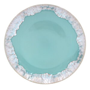 Modrý/tyrkysovomodrý kameninový tanier ø 27 cm Taormina – Casafina