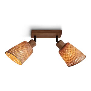 Stropné svietidlo s bambusovým tienidlom v prírodnej farbe ø 15 cm Java – Good&Mojo