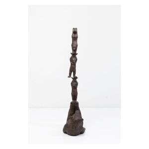 Dekoratívna socha Kare Design Artistic Bears Balance, 121 cm