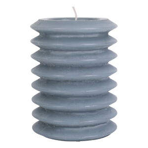 Modrá sviečka PT LIVING Layered, výška 10 cm