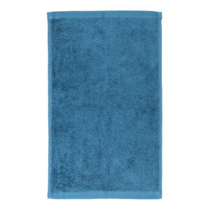 Modrý bavlnený uterák Boheme Alfa, 30 x 50 cm