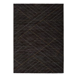 Čierny koberec Universal Dark, 160 x 230 cm