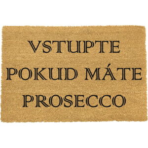 Rohožka z prírodného kokosového vlákna ARTS Doormats Vstúpte, 40 x 60 cm