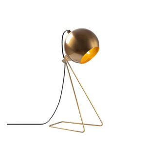 Stolová lampa v medenej farbe s kovovým tienidlom (výška  45 cm) Mixed – Opviq lights