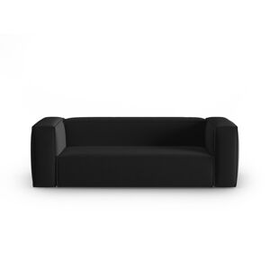 Čierna zamatová pohovka 200 cm Mackay – Cosmopolitan Design