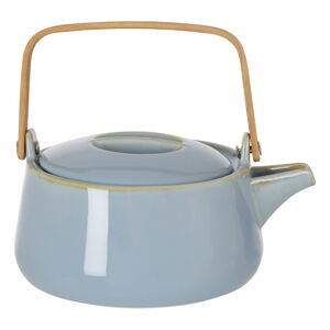 Modrá porcelánová kanvica na čaj 59 ml Juna – Premier Housewares