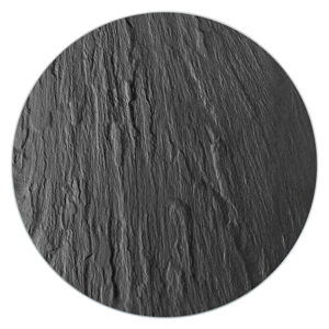 Čierna sklenená podložka pod hrniec Wenko Trivet, ø 20 cm