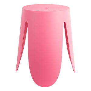 Ružová plastová stolička Ravish – Leitmotiv