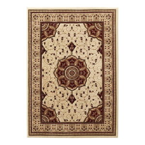 Krémovo-hnedý koberec Think Rugs Heritage, 140 × 80 cm