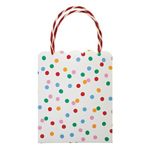 Darčekové tašky v súprave 8 ks 13x8 cm Spotty – Meri Meri