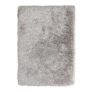 Sivý ručne tuftovaný koberec Think Rugs Montana Puro Silver, 80 × 150 cm