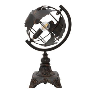 Čierna stolová industriálna lampa Mauro Ferretti World