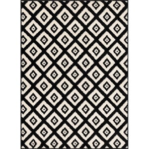 Čierno-biely koberec 133x180 cm Avanti – FD