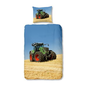 Detské bavlnené obliečky Good Morning Tractor, 140 × 200 cm