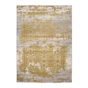 Sivo-zlatý koberec Universal Arabela Gold, 140 x 200 cm