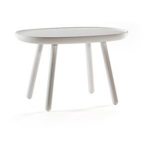 Sivý stolík z masívu EMKO Naïve, 61 x 41 cm