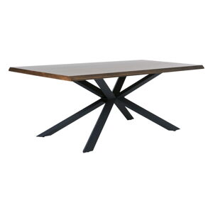 Jedálenský stôl s doskou v dubovom dekore 100x200 cm Arno – Unique Furniture