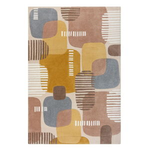Sivo-žltý koberec Flair Rugs Pop, 120 x 170 cm