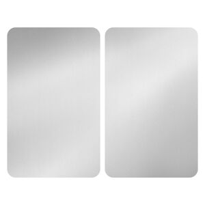Set 2 sklenených krytov na sporák Wenko Universal Silver