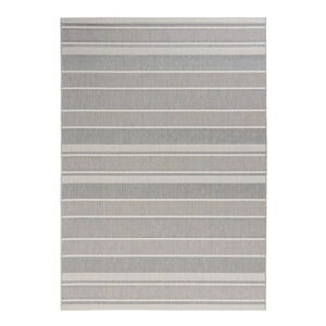 Sivý vonkajší koberec NORTHRUGS Strap, 200 x 290 cm