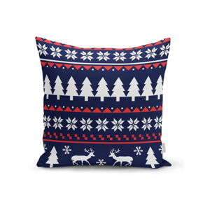 Textilná obliečka na vankúš s vianočným motívom 43x43 cm - Mila Home