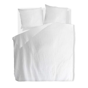 Biele mušelínové obliečky na dvojlôžko 200x200 cm Plain Muslin – Butter Kings