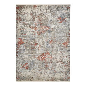 Terakotovo-sivý koberec Think Rugs Athena, 120 x 170 cm