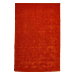 Terakotovočervený vlnený koberec Think Rugs Kasbah, 150 x 230 cm