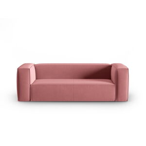 Ružová zamatová pohovka 200 cm Mackay – Cosmopolitan Design