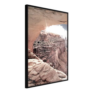 Plagát v ráme Artgeist Beauty of the Canyon, 20 x 30 cm