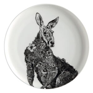 Biely porcelánový tanier Maxwell & Williams Marini Ferlazzo Kangaroo, ø 20 cm