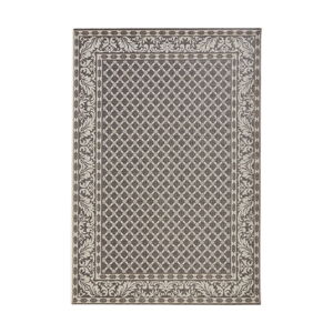 Sivo-krémový vonkajší koberec NORTHRUGS Royal, 115 x 165 cm